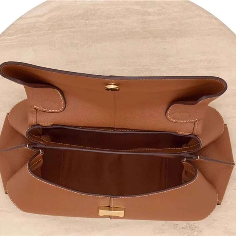Women's Large Capacity Handbag Solid Color Casual Trend Dumpling Brand Design Fashion Leather Shoulder Crossbody Bag