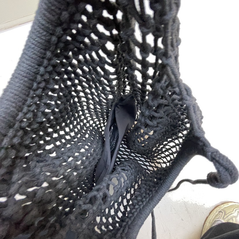 2025S designer hollow women grass new internet famous large capacity seaside vacation woven casual shoulder tote baozi mother bag