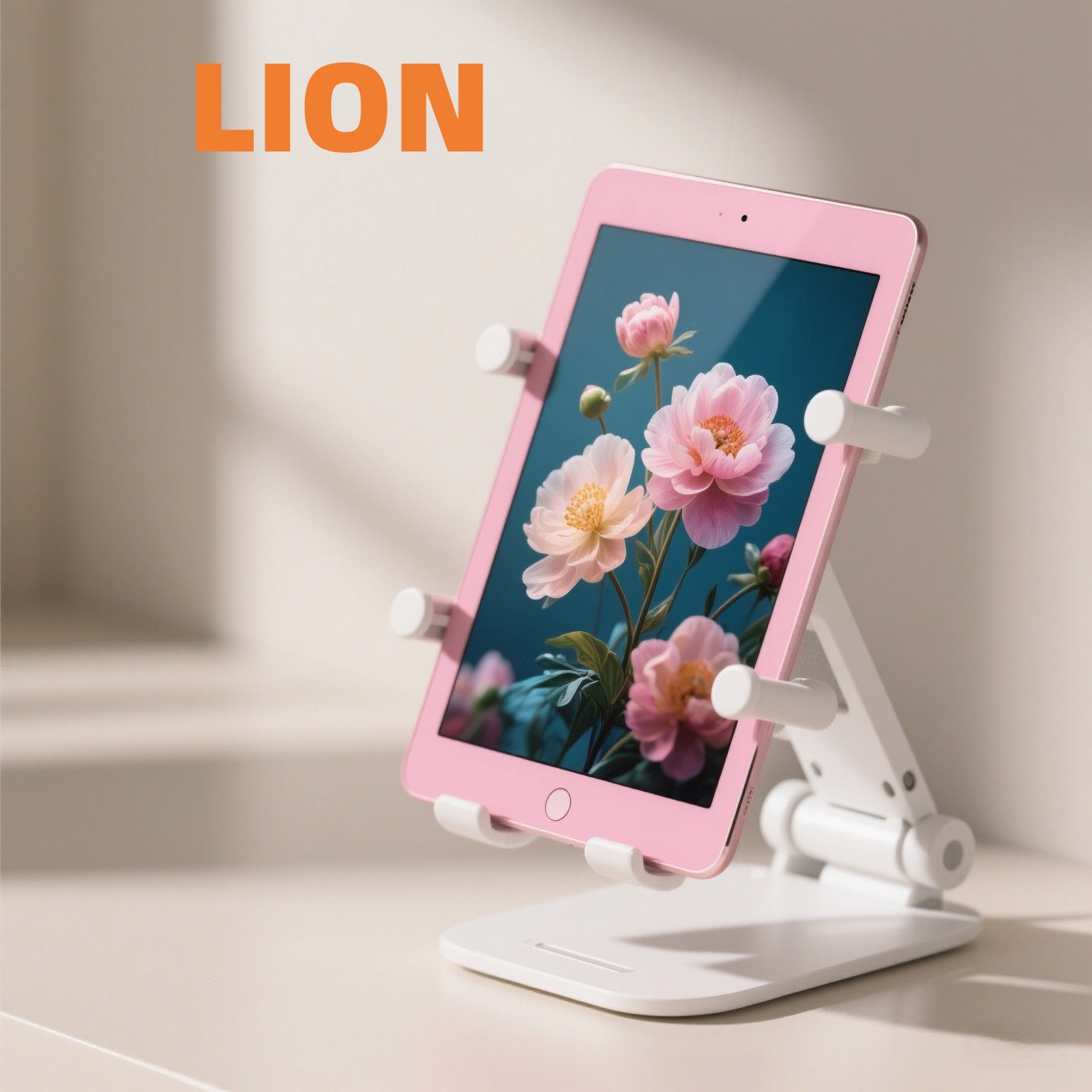 Strong Phone Holder Secure Grip and Anti-Slip Base for Effortless Hands Free Viewing