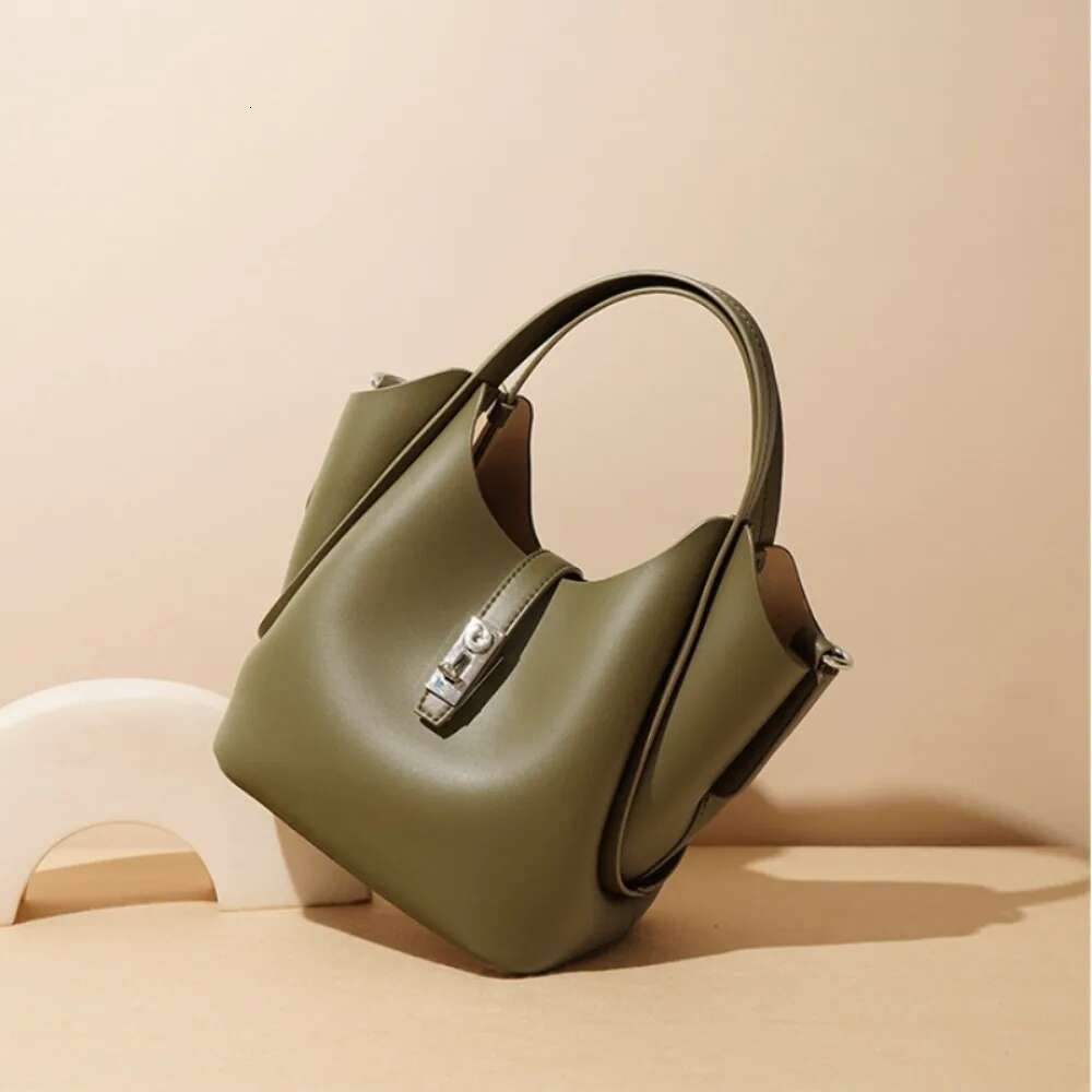 2025 New Moda Composite Bag Minority Handbags All-Match Latch Drawstring Shoulder Commuter Simple Casual Messenger Bags