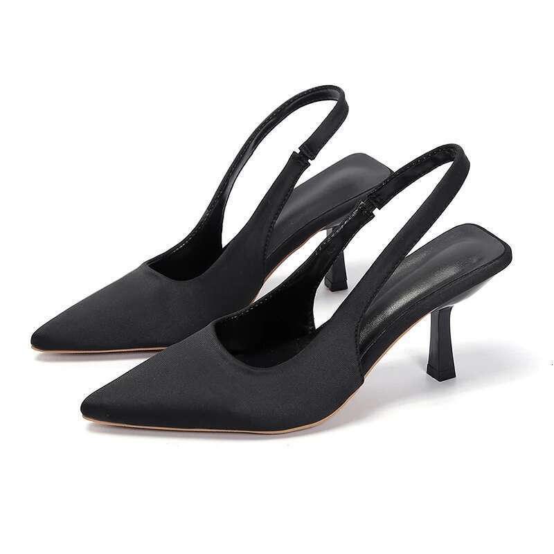 New Autumn Shoes Fashion Pumps Pointed Toe High Heels Shallow Women's Sandals