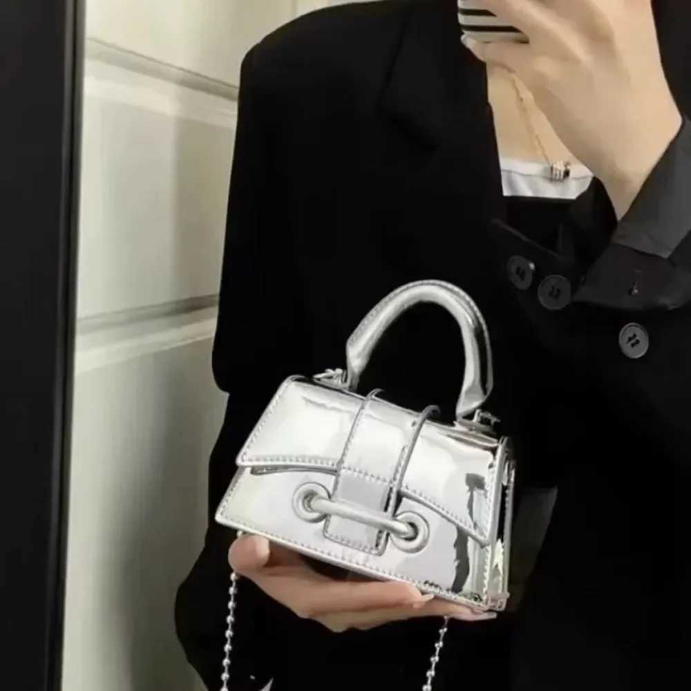 Womens Bag Silver Chic Crossbody Bag Luxury Designer Small Shoulder Bag Fashion Gold Mini Coin Purse Handbag for WomanXJ250515