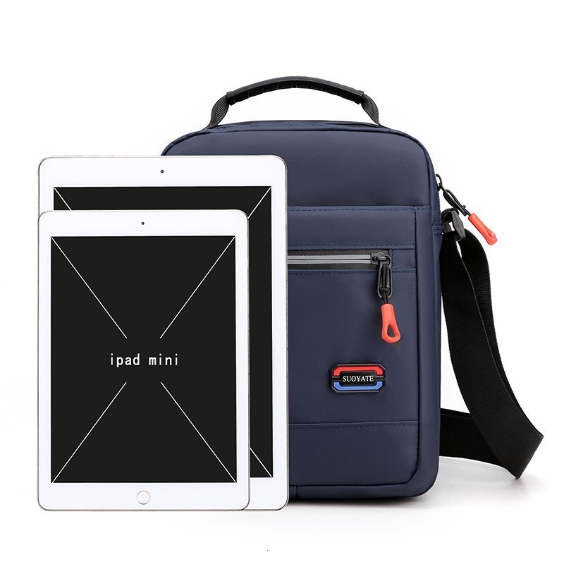 Mens bag trend 2022 winter new simple casual single shoulder crossbody handbag trend mens casual bag 231114