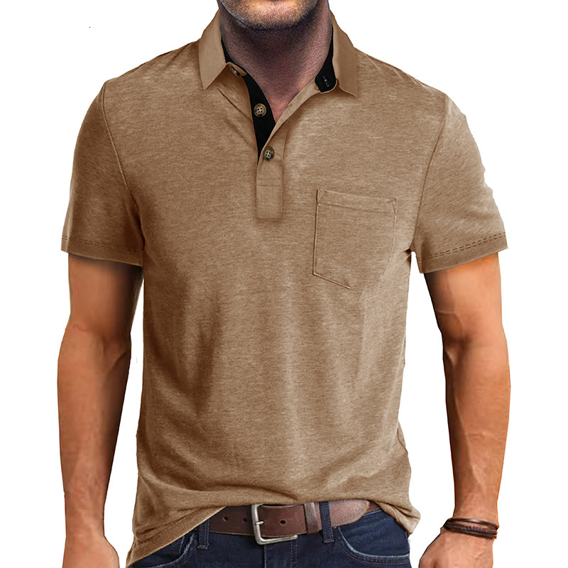 2025 Summer Short sleeved T-shirt Men's Polo Shirt Designer Fashion Outdoor Fashion Clothing