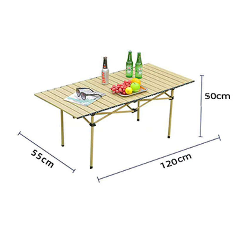 A complete set of outdoor tables chairs, thick sturdy, portable for camping, picnicking, household stalls, and Mazza chairs
