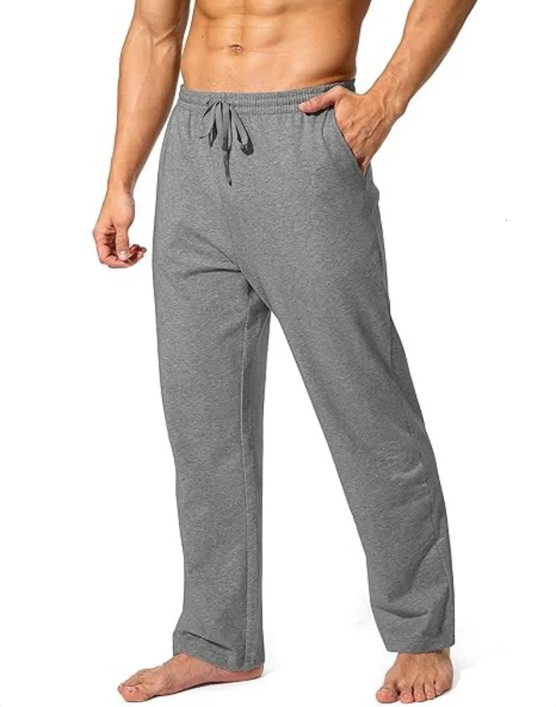Summer Mens Basketball Running Pants Loose Breathable Quickdrying Straight Casual Long 250515