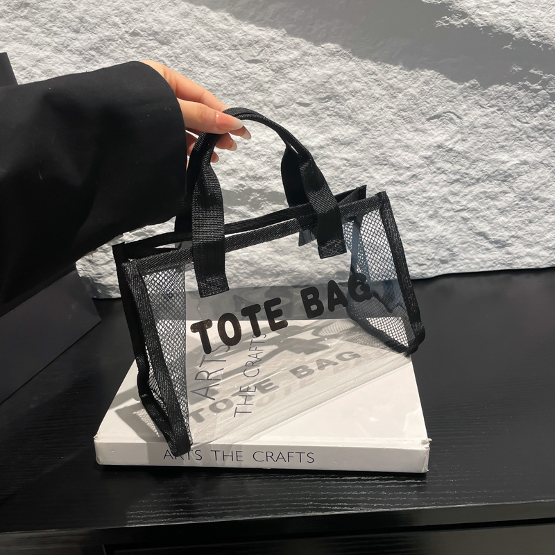 Large Capacity Mesh Bag For Outdoor Fashion Swimming Shopping Storage Luxury Bag Portable Women's 2025 New Free Delivery Designer Bag Spring And 