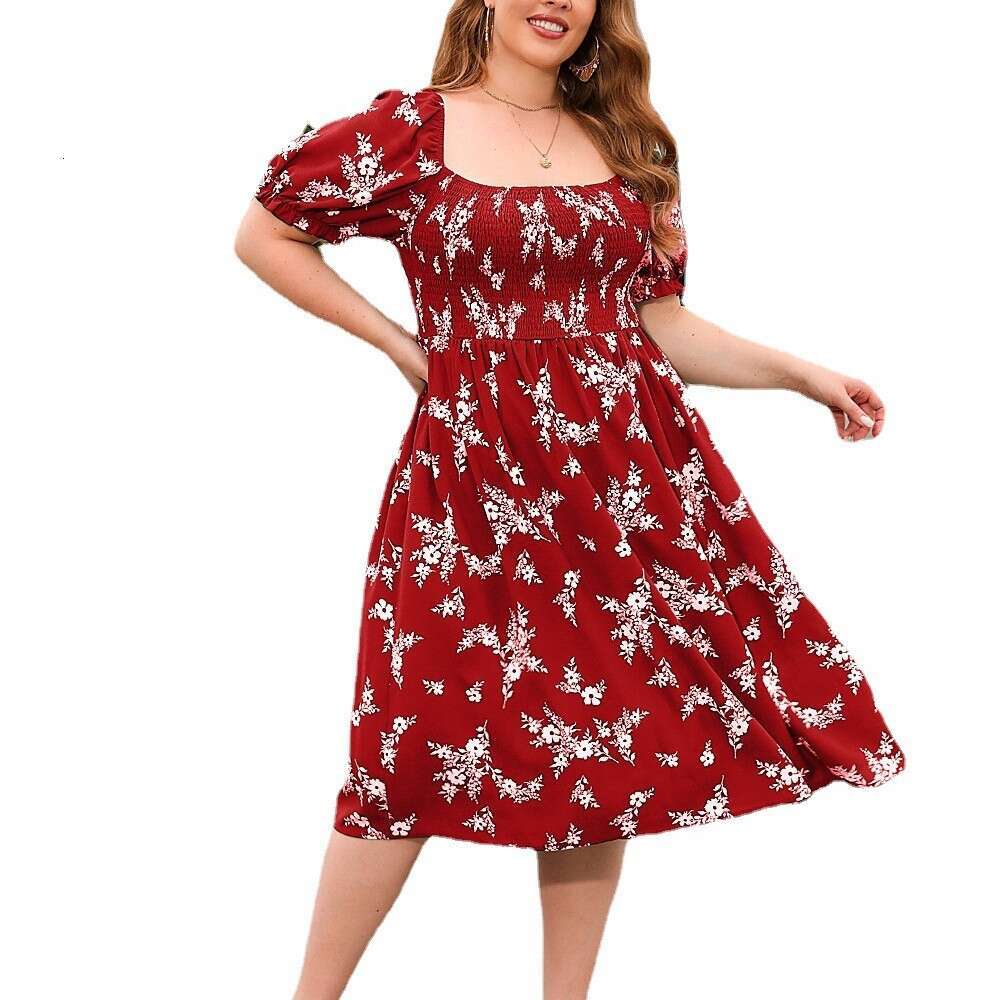 Plus Size Maxi Dress for Women Dresses for Woman Party June Birthday Dress Women Dress Womens Large Print Leisure Holiday Bohemian French Elegant Mid 