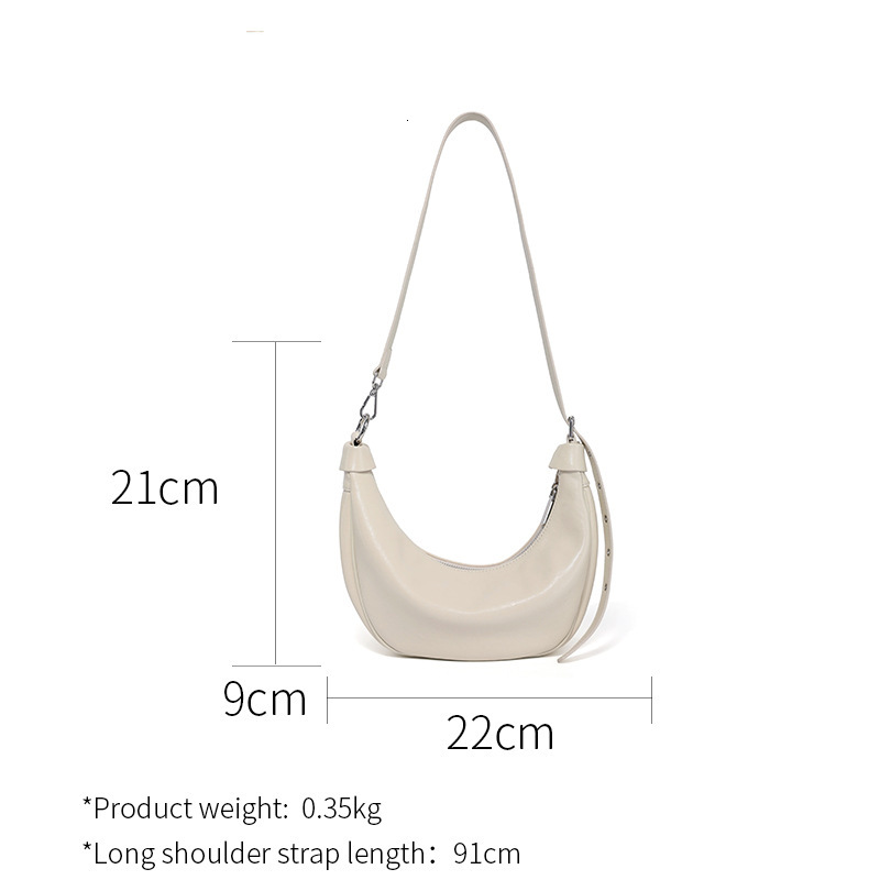 2025S designer fashionable new genuine leather women versatile dumpling high-end commuting shoulder bag crossbody bag
