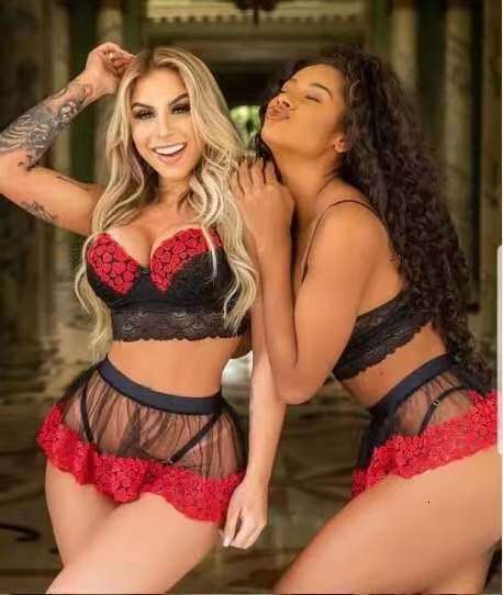 Patent Leather Sexy Lingerie Instagram Bra With Chest Pad Lace Lace Set Skirt Fun And Sexy Lingerie KQ