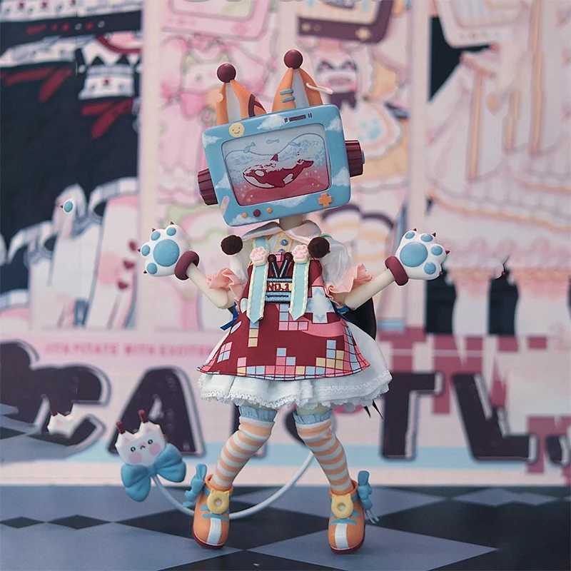 Ufdoll Bjd 1/6 Anime Blind Box Cat Tv Series Action Figure Mystery Box Surprise Pvc Decoration Christmas Gift Toys For Child W250515