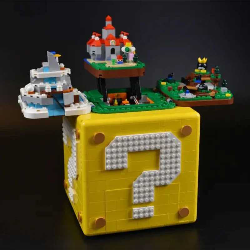 Free shipping New 64 Question Mark Building Block Cpatible 71395 Toys Boys Girls Kit Model Adts B Christmas Gifts for Kids