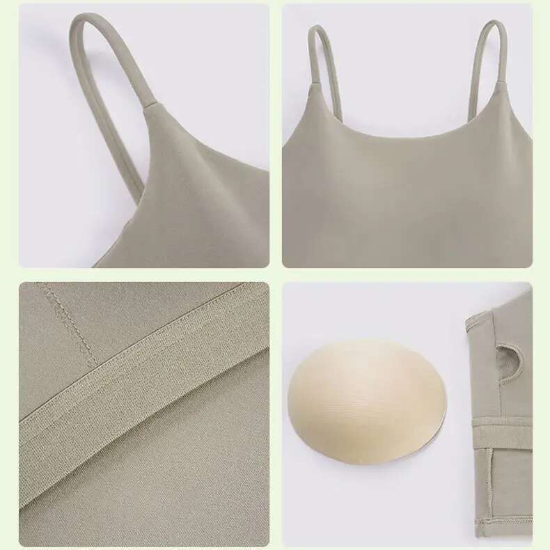238A-Solid Color Women Yoga Slim Fit Sports Bra Fiess Vest Sexy Underwear with Removable Chest Pads Soft Brassiere Sweat Wicking Breathable Lingerie