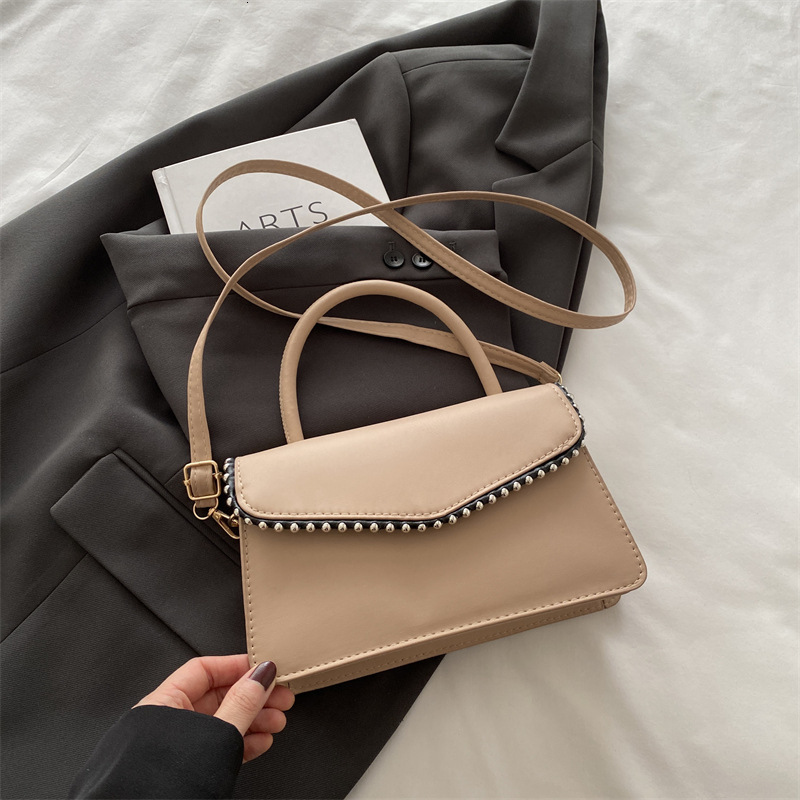 Free Delivery Designer Bag End Commuting Hand 2025 Spring New Versatile Ins Shoulder Crossbody Temperament Small Square Simple Luxury Bag