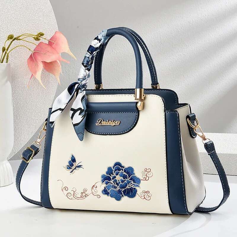 Fashion Handbags Women's Shoulder Temperament Mom Elegant Retro Crossbody High Capacity Tote Bag Wedding Bags