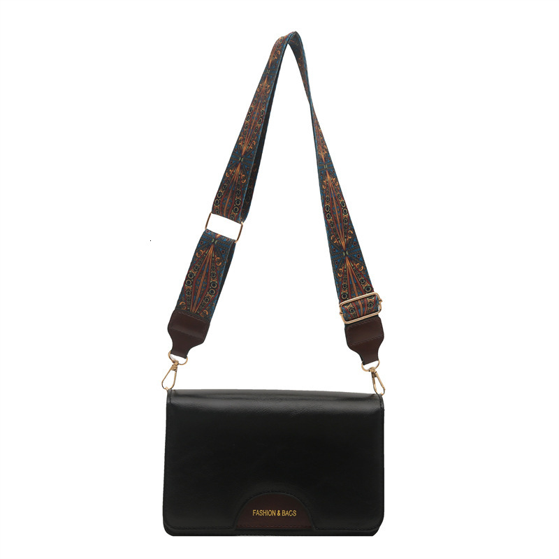 Simple Temperament Wide Strap Single Shoulder Crossbody Bag 2025 Spring And Summer New Versatile New Free Luxury Bag Delivery Designer Bag Ins This Ye