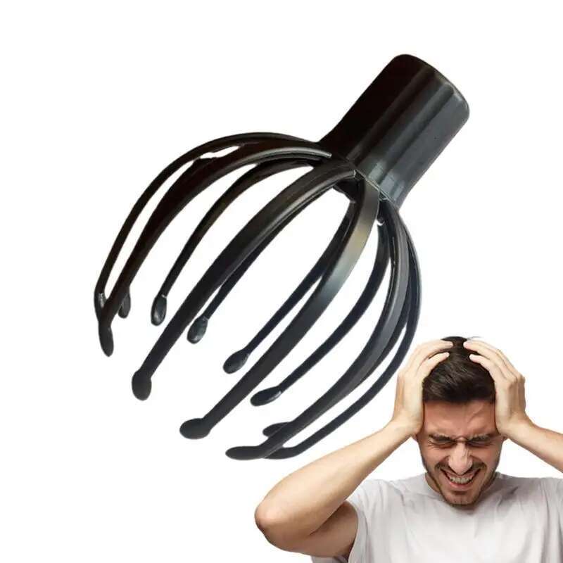 octopus head massager Claw Massagers Octopus Scalp Instrument 3 Modes Vibration Massage