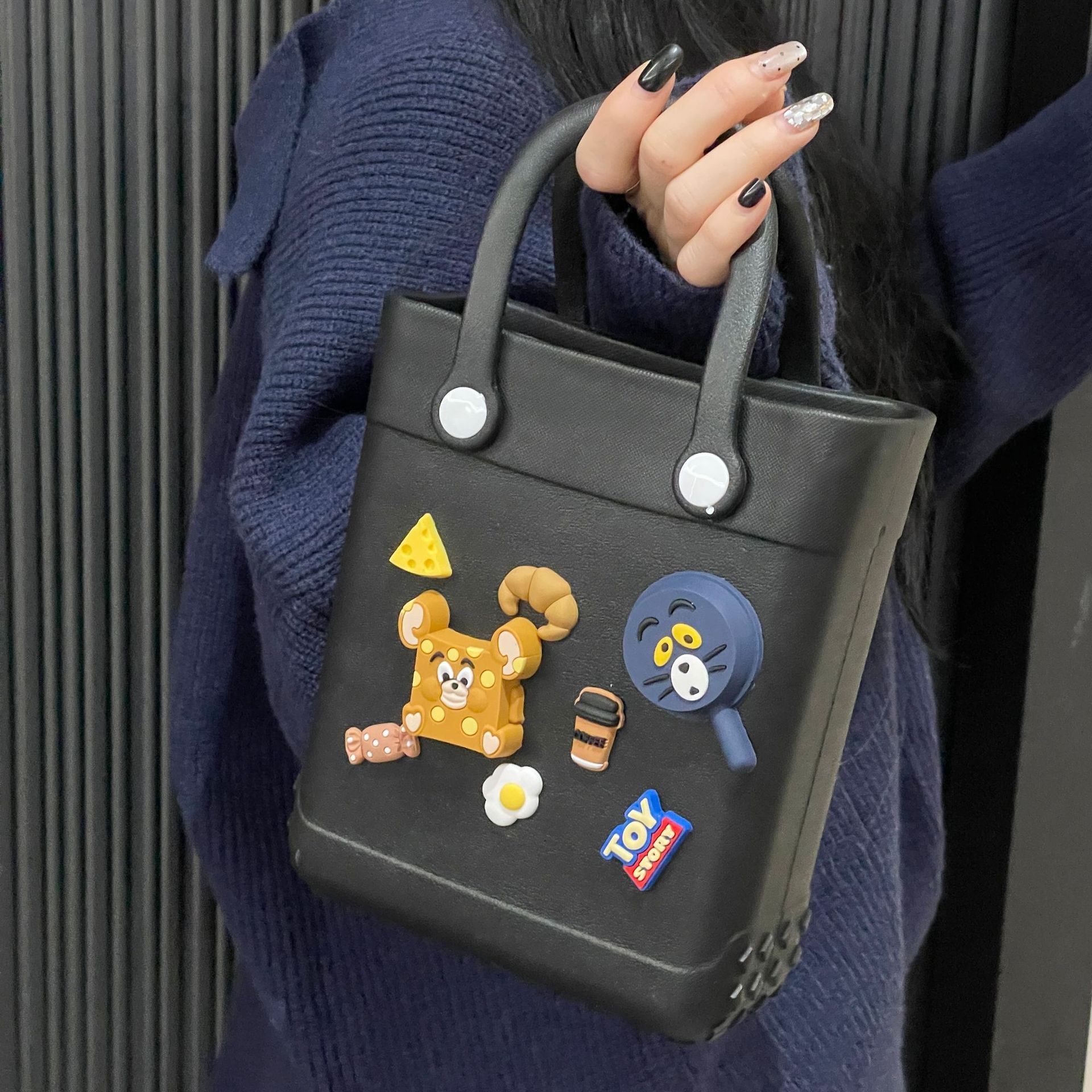 EVA Fashion Cave Summer Cartoon Waterproof Beach DIY Creative Handbag Small Square Bag