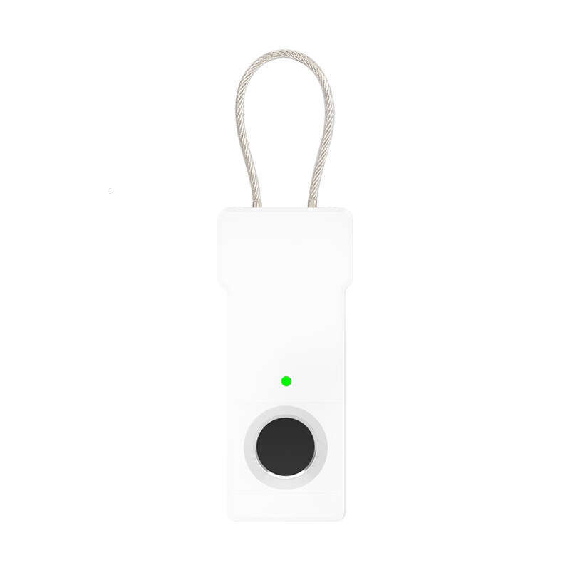 Intelligent fingerprint padlock steel wire backpack luggage electronic lock electric car basket door helmet lock