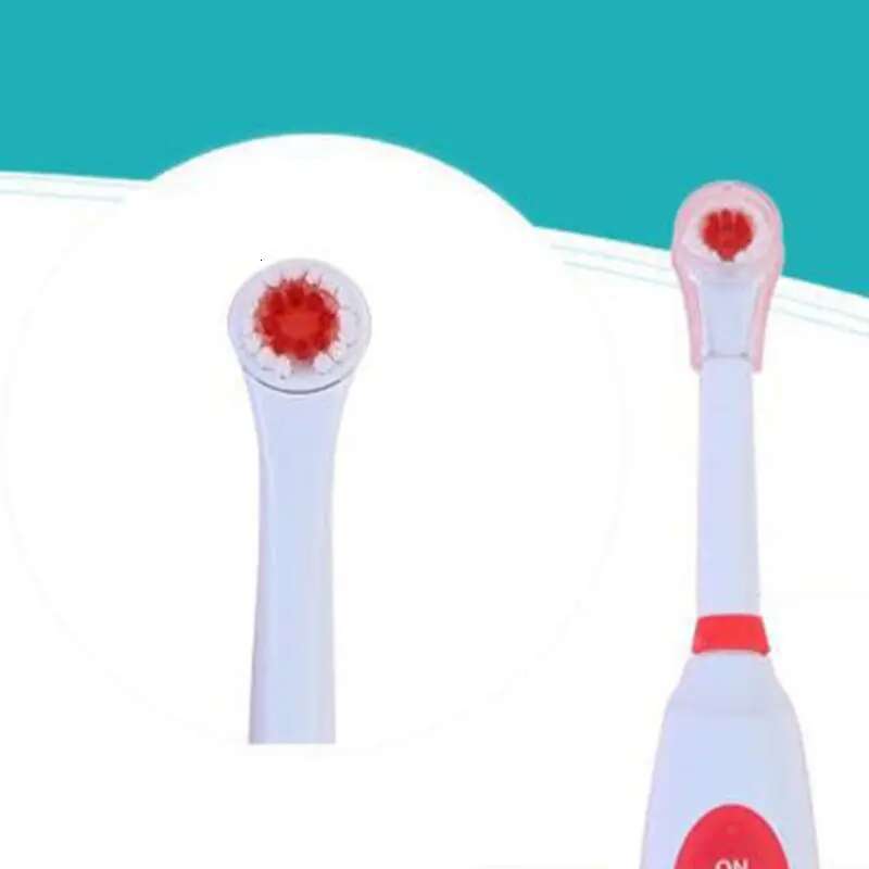 Vibration Electric Toothbrush Heads Set Operated Automatic Non-Rechargeable Waterproof Hygiene Brush