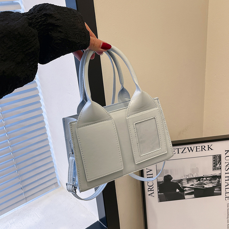 2025 Korean Fashion Small Square Handbag Luxury Bag New Simple Pocket Single New Free Delivery Designer Bag Shoulder Crossbody Women's Bag
