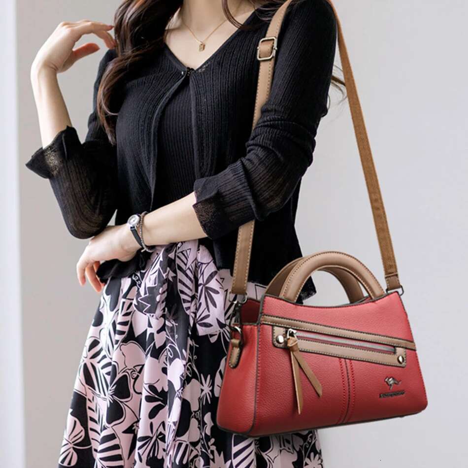 Genuine Brand Handbags Designer High Quality Leather Crossbody Bags For Women 2024 Shoulder Bag Sac A Main