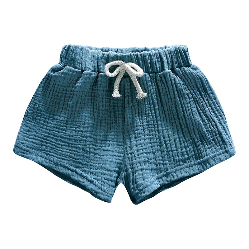 Summer Kids 100% Cotton Shorts Sets Breathable Short Sleeve Outfits for Toddler Boys Girls Children Clothes Sets 1-8years 250515