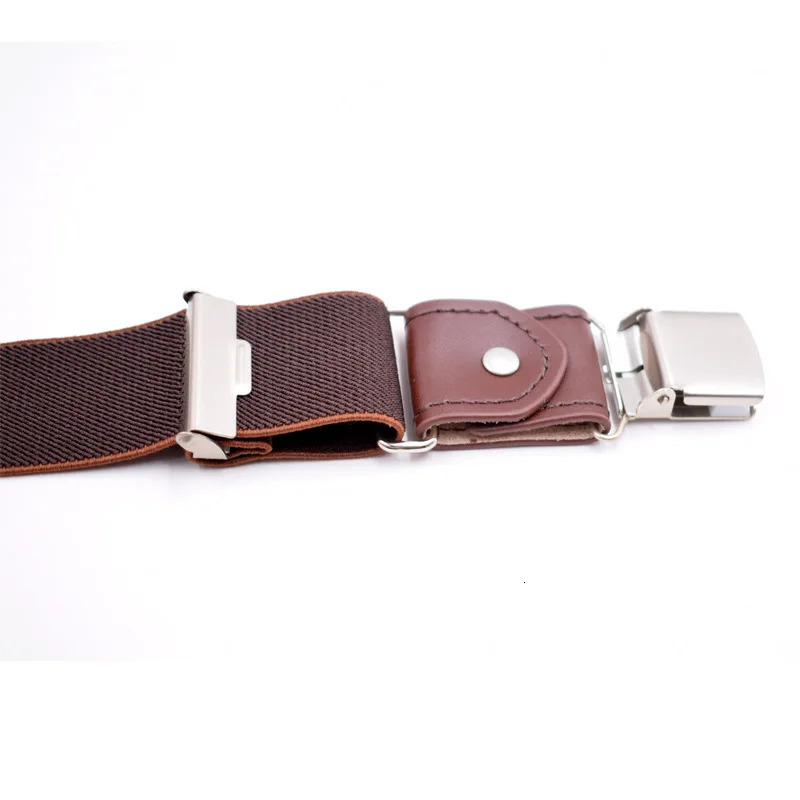Mans Suspenders Braces 3 Clips Leather Casual Suspensorios Trousers Strap Gift For Dad High Quality Tirantes 250515