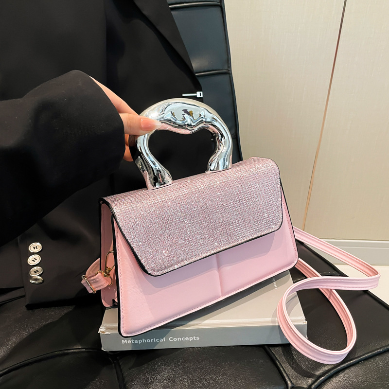 Beautiful Luxury Bag Handbag Women Western Style Crossbody Bag 2025 Casual New Free Delivery Designer Bag New Style Fashionable Simple And Trendy Hand