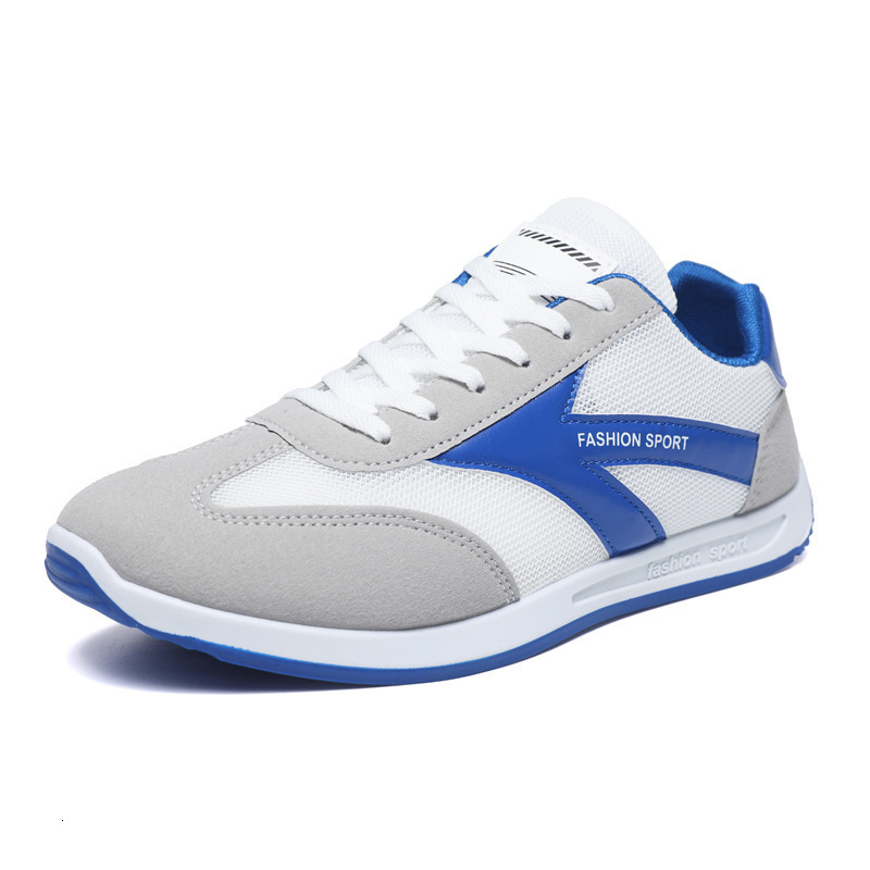 Shoes made of mesh fabric, trendy breathable and versatile for all seasons, casual sports men's running shoes, lightweight