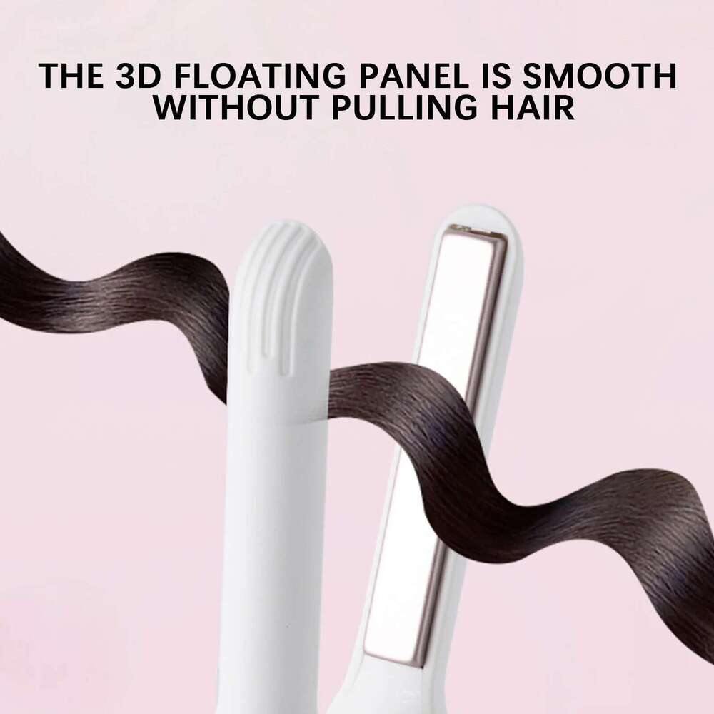 Multi-Purpose Curling Dual-Use Narrow Anti-Scald Flat Iron Heating Straightener For Men Women Hair Styling