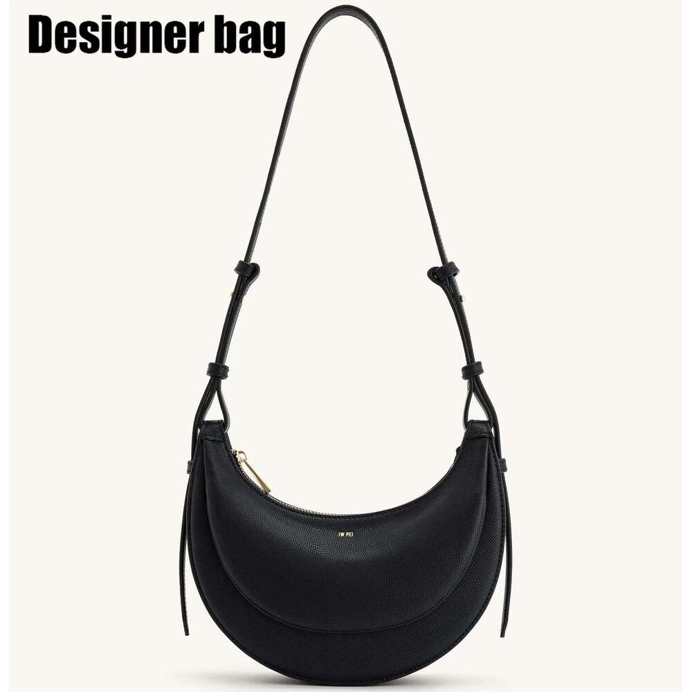 1Pcs JW PEI New Half Moon Women's Crossbody Large Capacity Commuter Niche Design Bags Premium Underarm Waist Bag