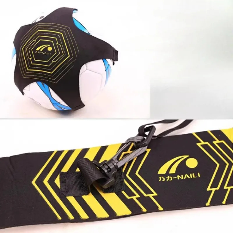 Soccer Ball Juggle Bag Children Auxiliary Training Belt Adults Soccer Kick Trainer Football Training Equipment for Beginner 250514