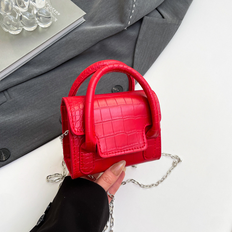 2025 New Stylish Design Single Shoulder Western Style New Free Delivery Designer Bag Solid Color Cover Small Square Handheld Luxury Bag Texture Crossb