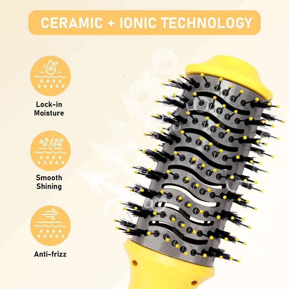 Hot air comb negative ion hairstyle comb, dual-purpose multifunctional hair dryer, for female friends, Mother's Day gift