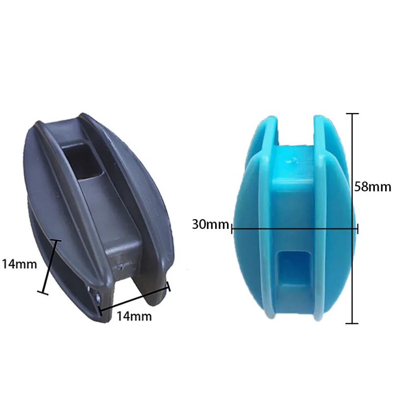 50pcs Black Plastic Corner Post Electric Fence Insulator Tensile And Weathering Resistant For Pulse Fence Polywire