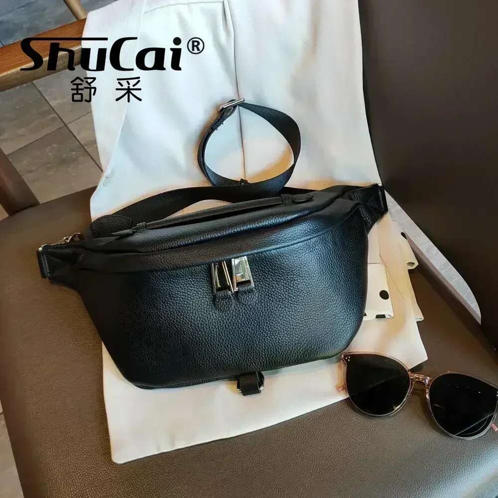 Genuine Leather Belt Waist Packs Designer Brand Quality Female Bag Fanny Pack Bags For Women
