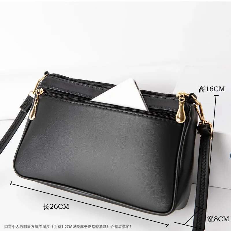 Women's New 2023 Summer Small Large Capacity Versatile Crossbody Messenger Middle Aged Mom Mobile Purse Bag