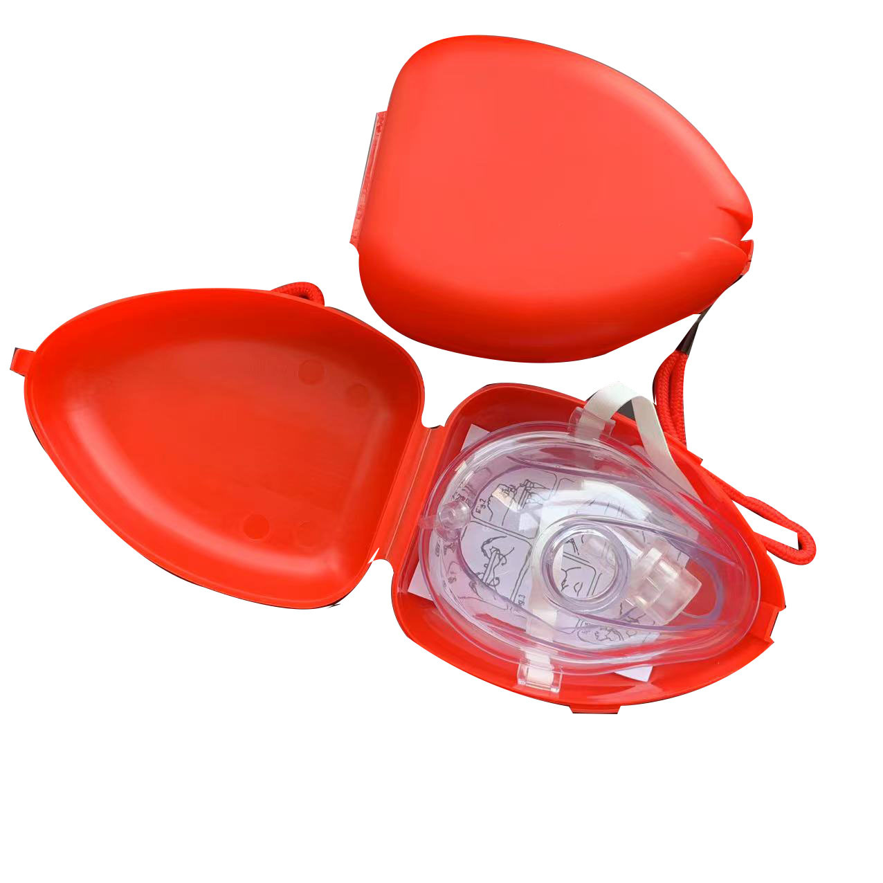 Disposable First Aid Mask CPR Artificial Respiration Resuscitation Face Mask