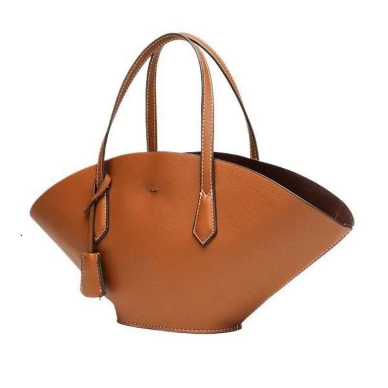 New Product: Dark Brown Yellow Commuter Handheld One Shoulder Diagonal Cross Tote Bag
