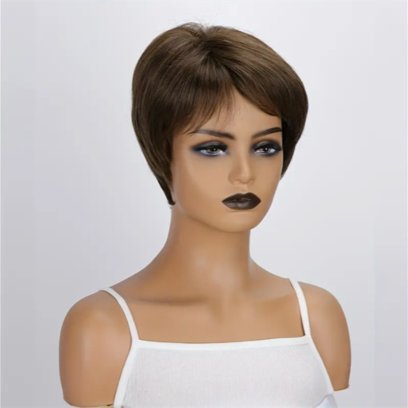 Chic Feminine Synthetic Wigs: 8 Inches Long Ideal for Festivals