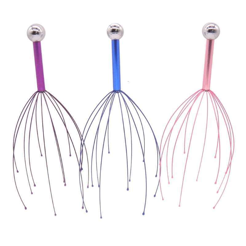 Body Back Scratcher Manual Head Massager Gently Massage for Stress Relief Relaxing Scalp Scr