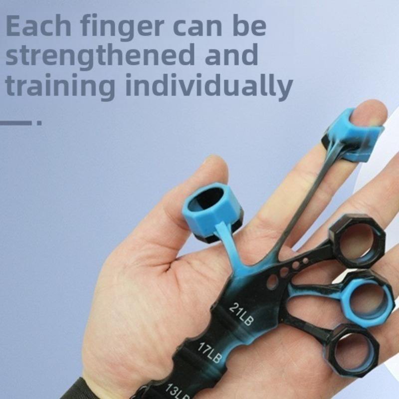 new silicone vein trainer adult fitness elastic belt fivefinger pull device silicone finger trainer