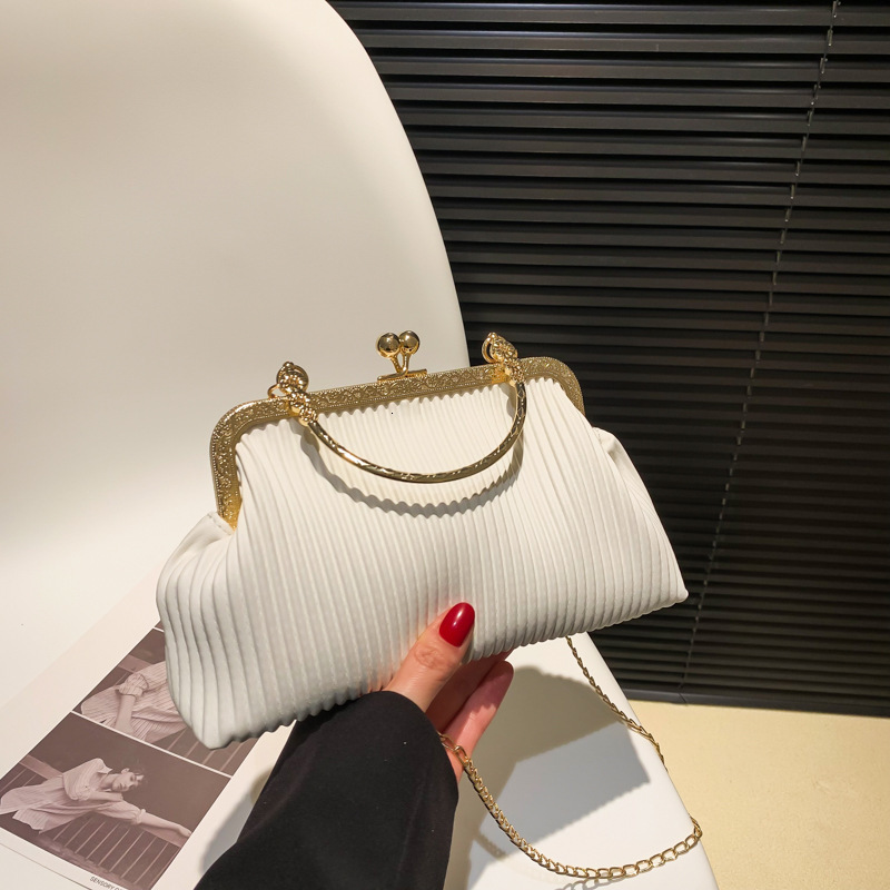 This Year's Popular New Free Delivery Designer Bag Winter New Style Fashionable Luxury Bag Pleated Personalized Ins Internet Famous Girl's W