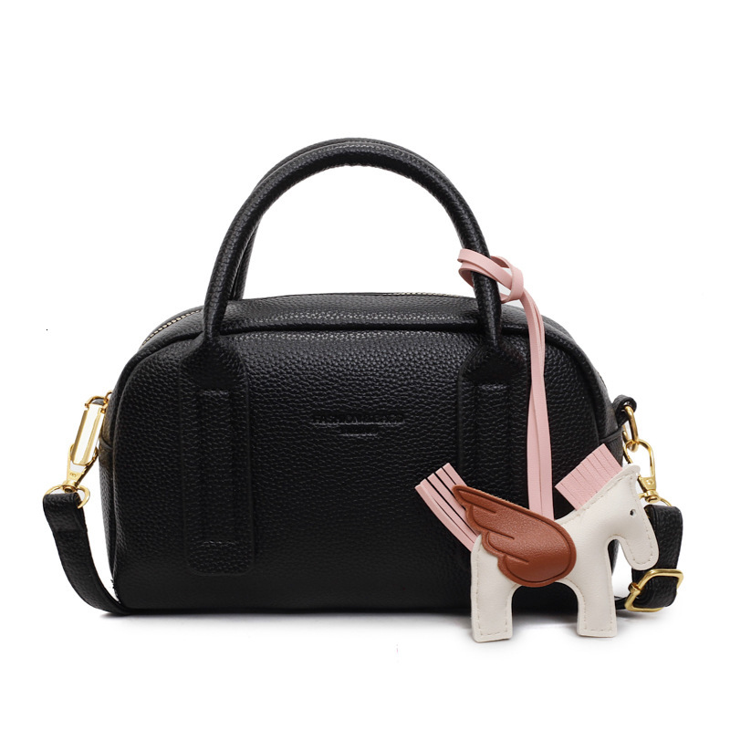 Fashion Handheld Boston for Women 2025 New Edition, Small and High Quality Texture, Versatile Single Shoulder Crossbody Bag
