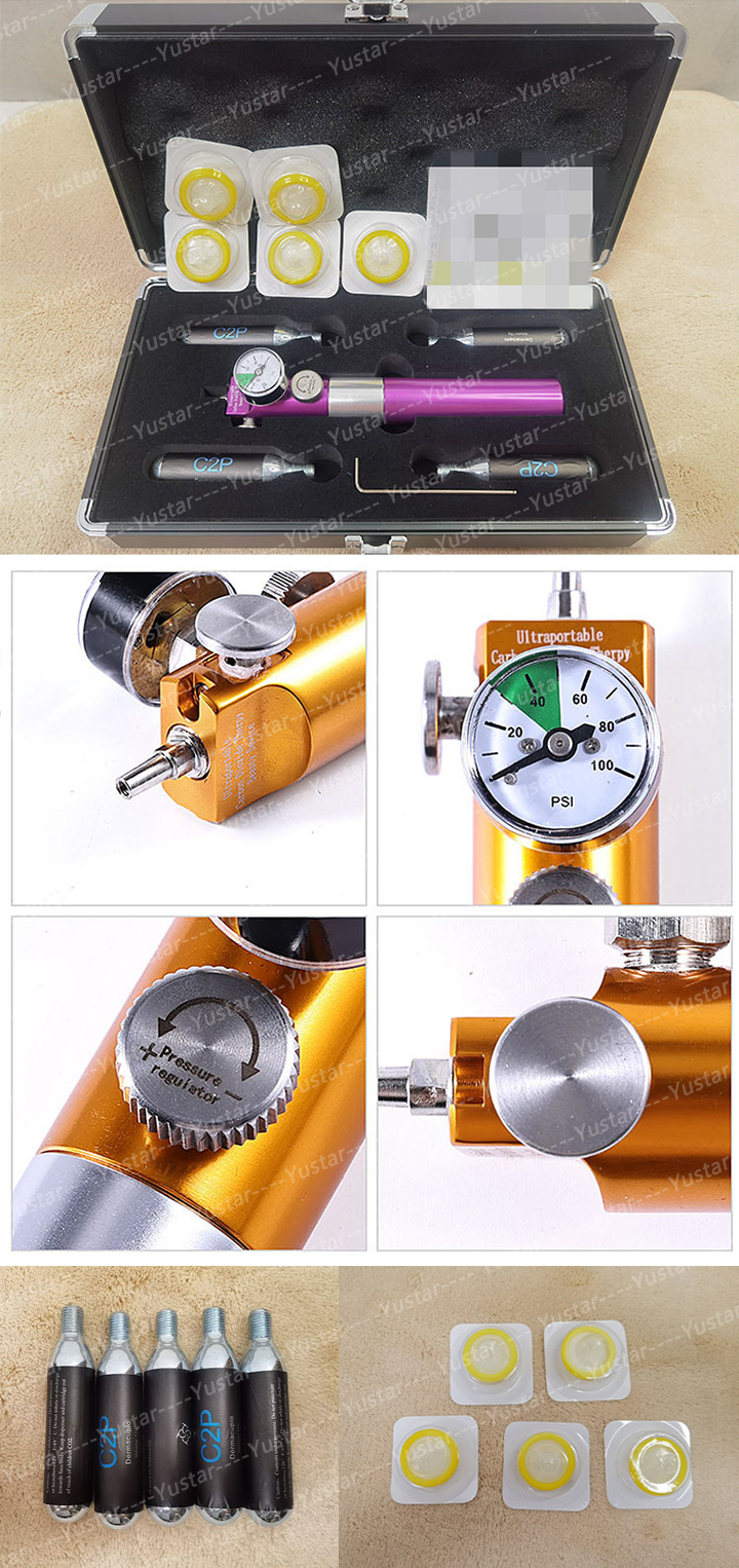 Skin Rejuvenation CDT Carboxy Therapy Eye Wrinkle Carboxy Therapy Machine Anti Cellulite No Needle Mesotherapy Carboxytherapy Machine Removal Dark Cir