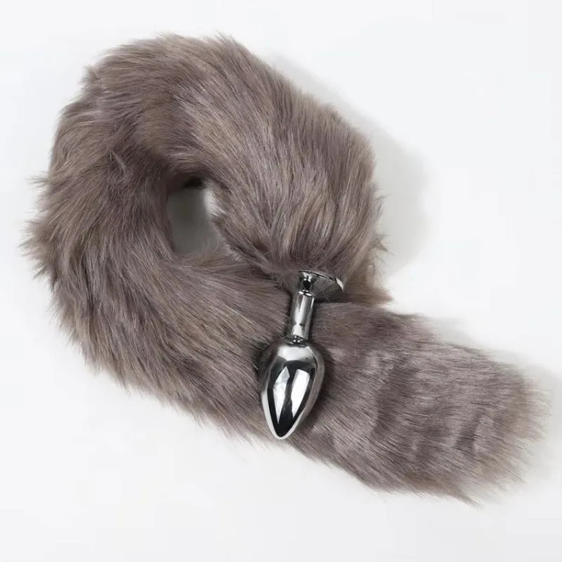 Anal Plug Metal Sexy Foxtail Anal Plug Role-play Sex Toy Male and Female Anal Plug Adult Game Couple Toys Sex Toys 250515