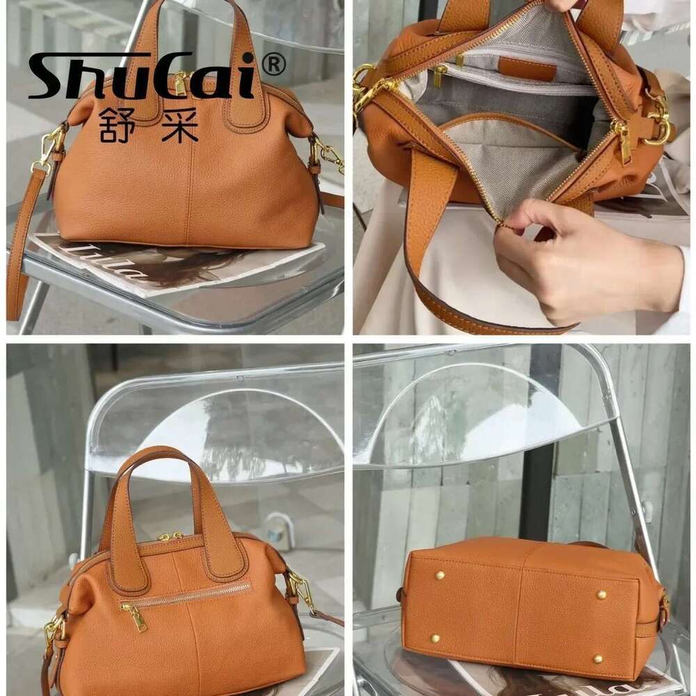 Genuine Leather Women's Designer Bag Fashion TOGO Cowhide Single Shoulder Crossbody Ladies Handbag For Women