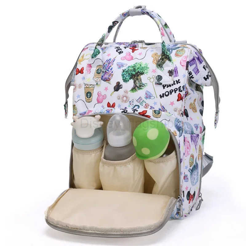Disney New Backpack Simple and Fashionable Outing Mother and Baby Bag Casual Large-capacity Trendy and Fashionable Mommy BagXJ250515