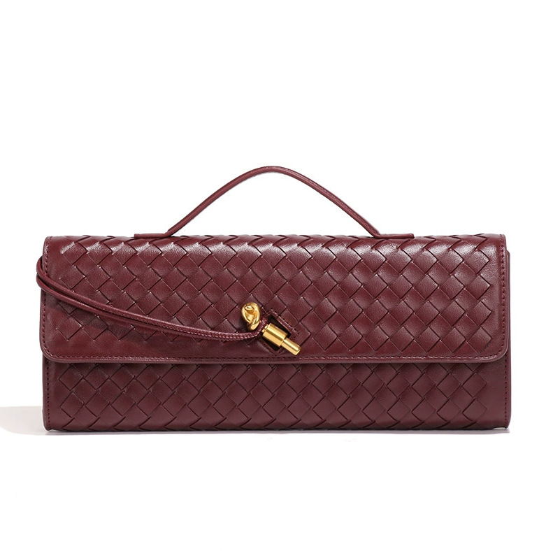 2025 New Knitted Shoulder Bag Designer Bag Long Stick Bag Luxury Bag Slant Body Bag Fashion Bag Women's Long Stick Handbag